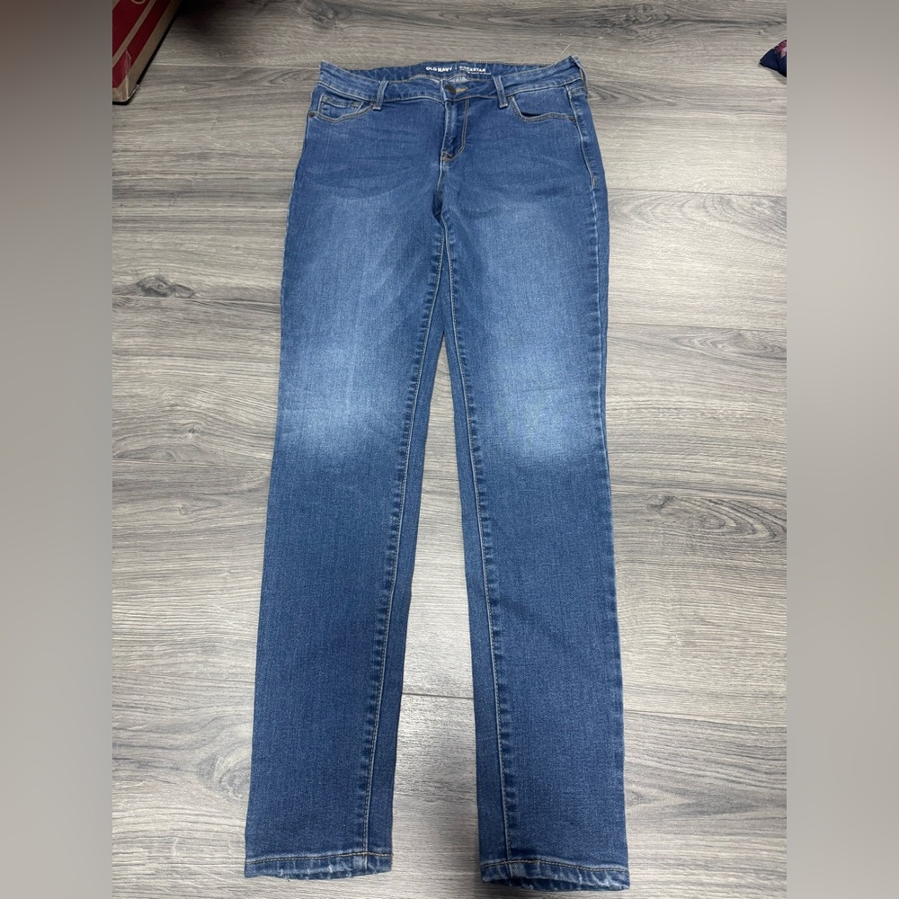 Old Navy Women's Skinny Jeans in Blue